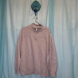 Karen Scott Grey Zip up Sweater Size 2X
